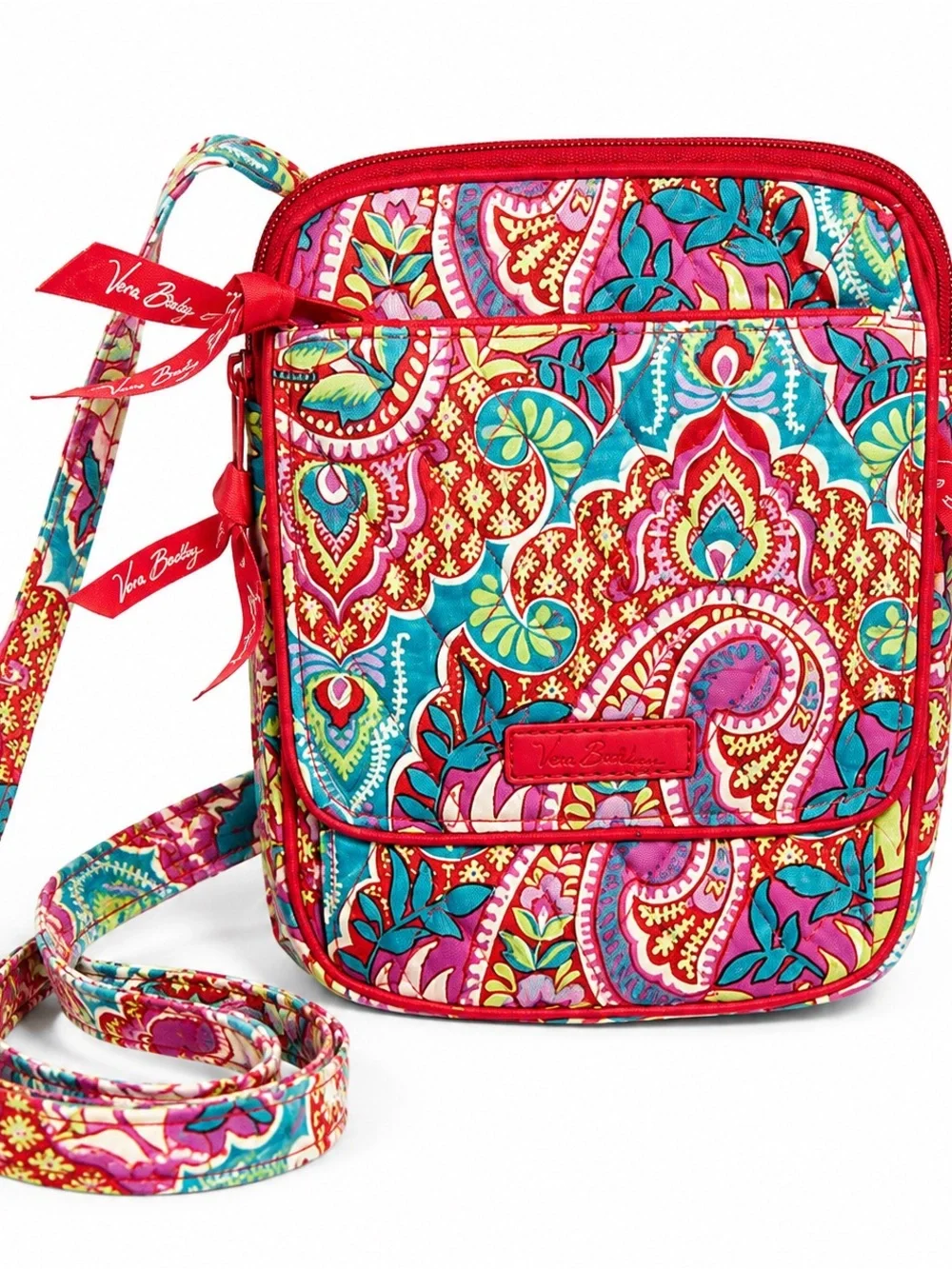 Vera Bradley Mini Hipster Crossbody Paisley in Paradise Retired Floral Bag